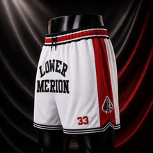 MJ-KIDS-SHORT-2000 | The Lower Merion Basketball Shorts | White | 03