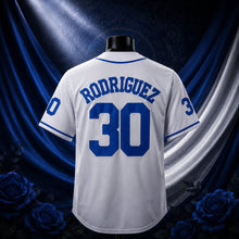 MJ-COLOR-SUPPLEMENT-1080 | The Sandlot Benny 'The Jet' Rodriguez Baseball Jersey | Blue | 02