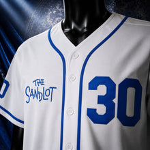MJ-COLOR-SUPPLEMENT-1080 | The Sandlot Benny 'The Jet' Rodriguez Baseball Jersey | Blue | 03