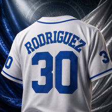 MJ-COLOR-SUPPLEMENT-1080 | The Sandlot Benny 'The Jet' Rodriguez Baseball Jersey | Blue | 04