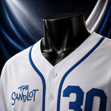 MJ-COLOR-SUPPLEMENT-1080 | The Sandlot Benny 'The Jet' Rodriguez Baseball Jersey | Blue | 05