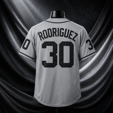 MJ-COLOR-SUPPLEMENT-1080 | The Sandlot Benny 'The Jet' Rodriguez Baseball Jersey | Grey | 02