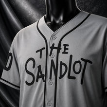 MJ-COLOR-SUPPLEMENT-1080 | The Sandlot Benny 'The Jet' Rodriguez Baseball Jersey | Grey | 03