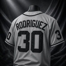 MJ-COLOR-SUPPLEMENT-1080 | The Sandlot Benny 'The Jet' Rodriguez Baseball Jersey | Grey | 04