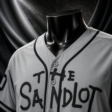 MJ-COLOR-SUPPLEMENT-1080 | The Sandlot Benny 'The Jet' Rodriguez Baseball Jersey | Grey | 05