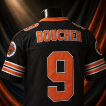 MJ-COLOR-SUPPLEMENT-1080 | Waterboy 'Bobby Boucher' #9 Football Jersey | Black | 02