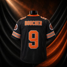 MJ-COLOR-SUPPLEMENT-1080 | Waterboy 'Bobby Boucher' #9 Football Jersey | Black | 04