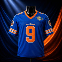 MJ-COLOR-SUPPLEMENT-1080 | Waterboy 'Bobby Boucher' #9 Football Jersey | Blue | 02
