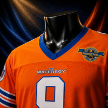 MJ-AI-CANVA-FULL-EXPORT | Waterboy 'Bobby Boucher' #9 Football Jersey | 01