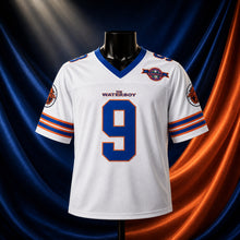MJ-COLOR-SUPPLEMENT-1080 | Waterboy 'Bobby Boucher' #9 Football Jersey | White | 04