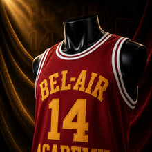 MJ-AI-CANVA-FULL-EXPORT | Will Smith #14 Bel-Air Academy Basketball Jersey | 01