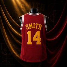 MJ-AI-CANVA-FULL-EXPORT | Will Smith #14 Bel-Air Academy Basketball Jersey | 03