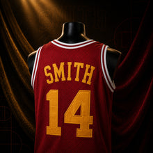 MJ-AI-CANVA-FULL-EXPORT | Will Smith #14 Bel-Air Academy Basketball Jersey | 05