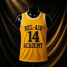 MJ-COLOR-SUPPLEMENT-1080 | Will Smith #14 Bel-Air Academy Basketball Jersey | Yellow | 01
