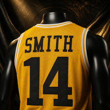 MJ-COLOR-SUPPLEMENT-1080 | Will Smith #14 Bel-Air Academy Basketball Jersey | Yellow | 04
