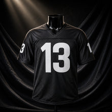 MJ-COLOR-SUPPLEMENT-1080 | Willie Beaman #13 Miami Sharks 'Any Given Sunday' Football Jersey | Black | 01