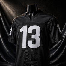 MJ-COLOR-SUPPLEMENT-1080 | Willie Beaman #13 Miami Sharks 'Any Given Sunday' Football Jersey | Black | 04