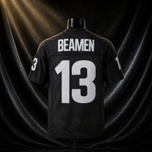 MJ-COLOR-SUPPLEMENT-1080 | Willie Beaman #13 Miami Sharks 'Any Given Sunday' Football Jersey | Black | 05