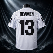 MJ-AI-CANVA-FULL-EXPORT | Willie Beaman #13 Miami Sharks 'Any Given Sunday' Football Jersey | 05