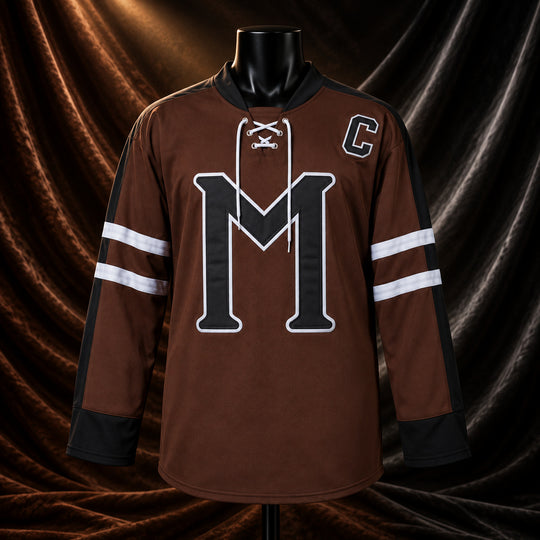 Biebe Mystery Alaska Movie #10 Hockey Jersey