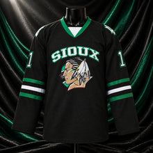 MJ-COLOR-SUPPLEMENT-1080 | Dakota Sioux Ice #11 Hockey Jersey | Black | 01