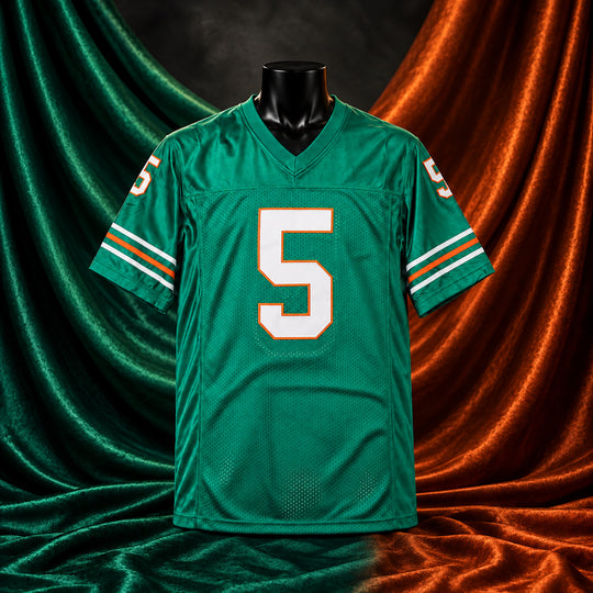 Ray Finkle #5 Ace Ventura Pet Detective Football Jersey
